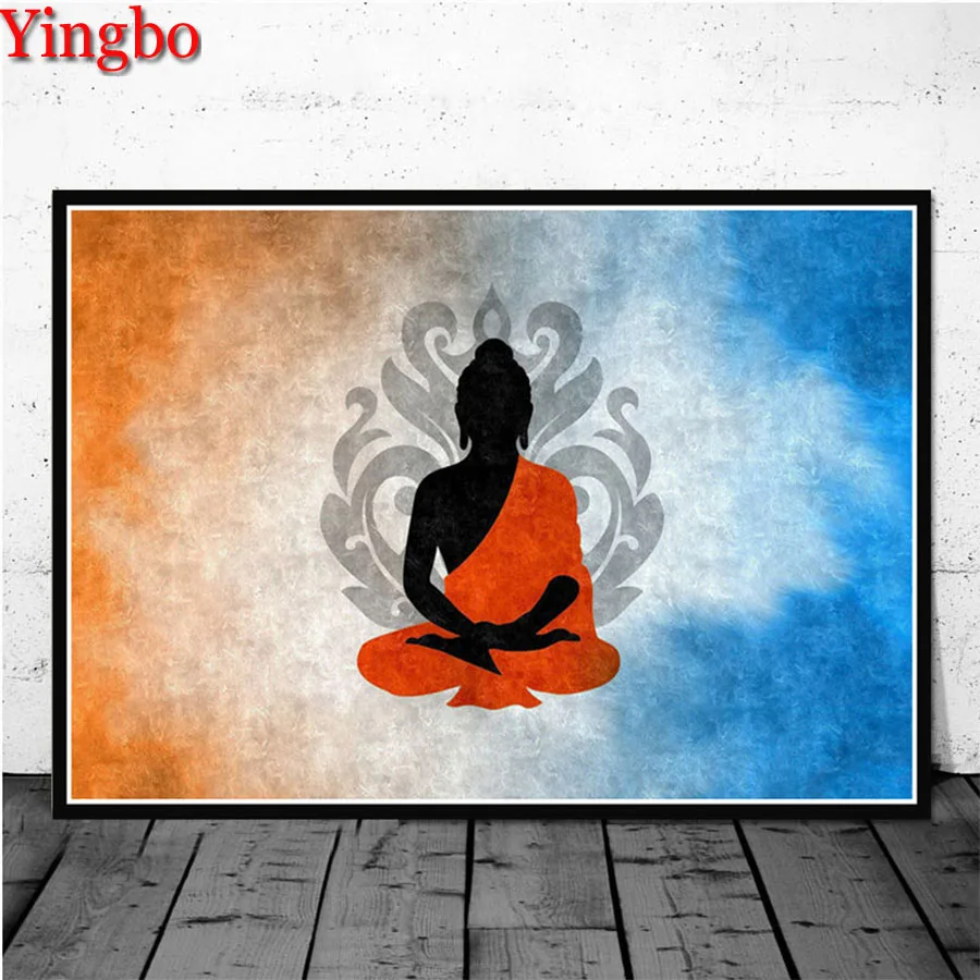 

5d Diamond Painting Buddha statue DIY Diamond Embroidery Mosaic Full drill Square Round religion rhinestone decoration 2020