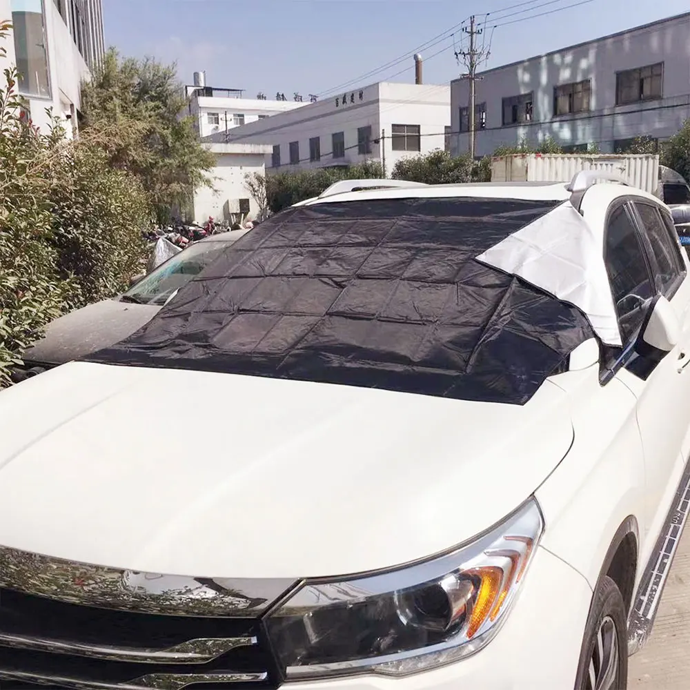 Чехол для автомобильного ветрозащитного экрана магнитная защита от солнца снега