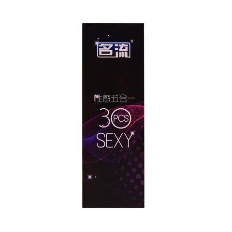 Презервативы Mingliu 30 шт. 5 типов в одном ультратонкие презервативы сексуальные латексные точки удовольствие натуральный каучук