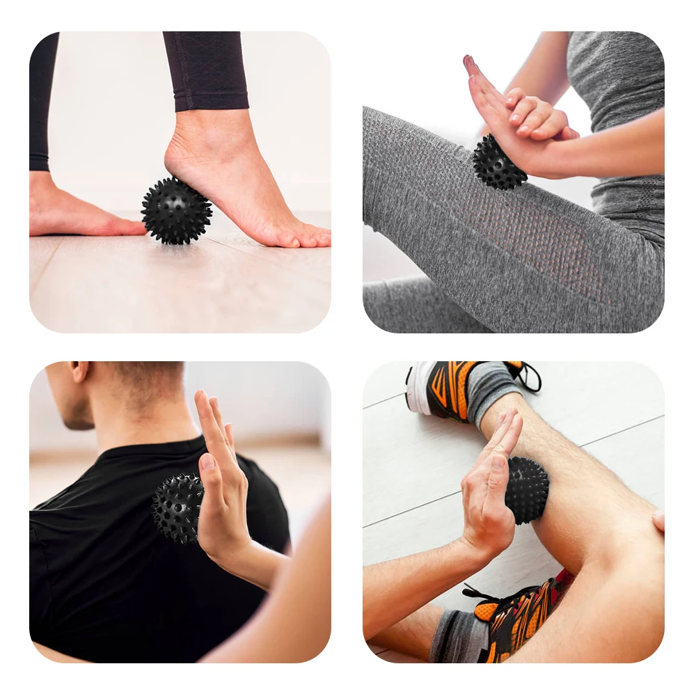 Акупрессурный коврик массажный для йоги фитнеса снятие стресса боли шипы