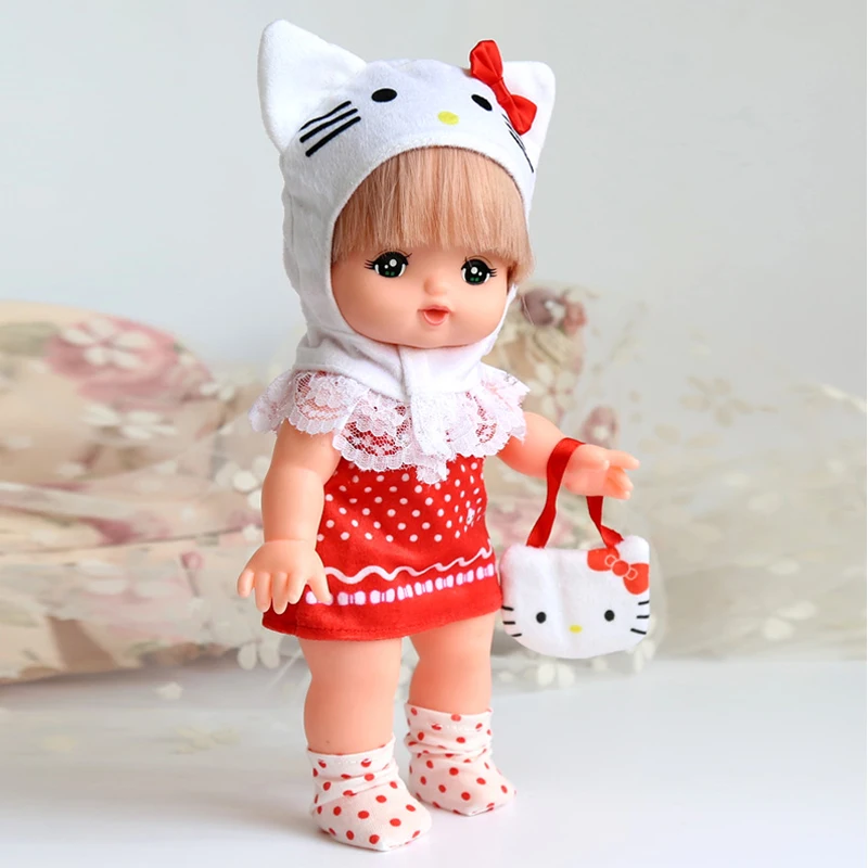 Кукольная одежда Mellchan 25 см маленькая кукла аксессуары КТ моделирующая юбка шляпа