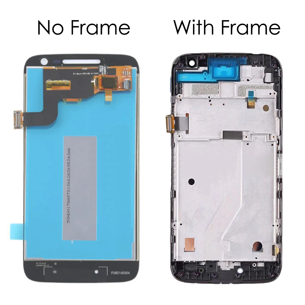 5 0 &quot100% новый для Motorola MOTO G4 Play LCD дисплей сенсорный экран с рамкой дигитайзер