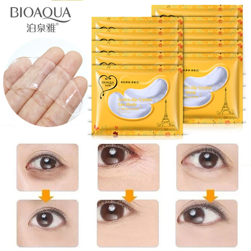 BIOAQUA 5 шт. коллагеновая маска для глаз удалитель темных кругов анти отечность