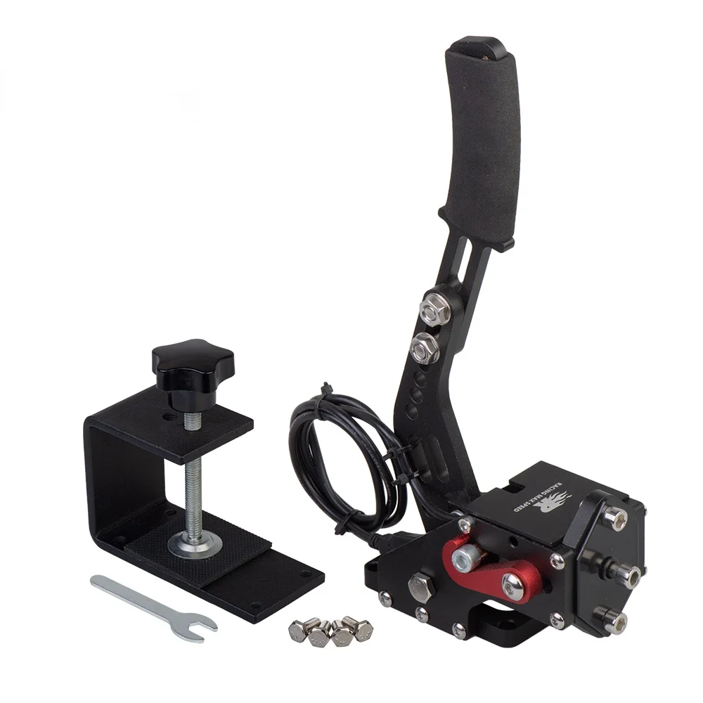 

16Bit PC USB Handbrake for SIM Auto Racing Games G25/G27/G29 T500 Steel & Aluminum RALLY Adjustable For PC Windows DIRT RALLY