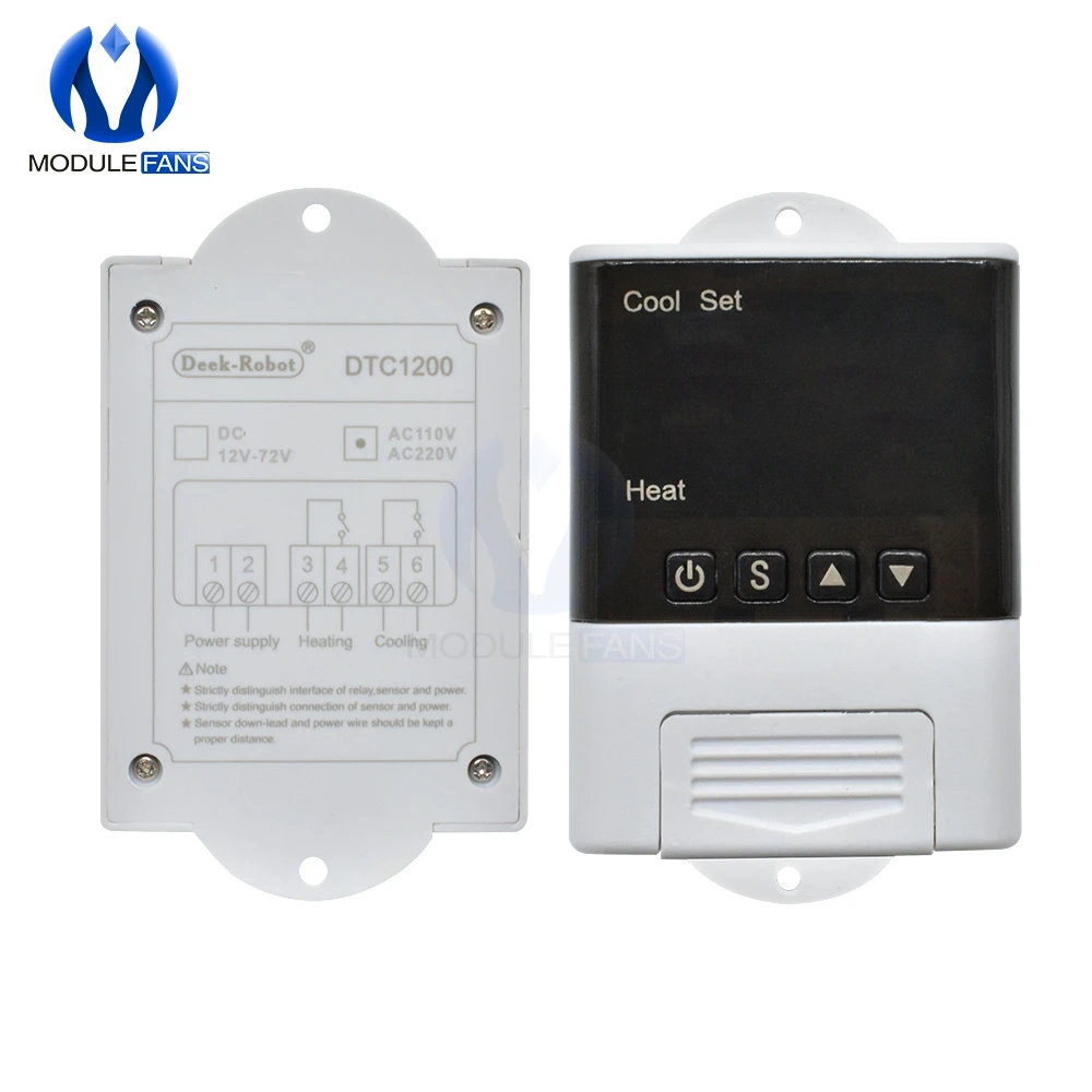 Цифровой термостат для аквариума 110 В 220 переменного тока | Электронные