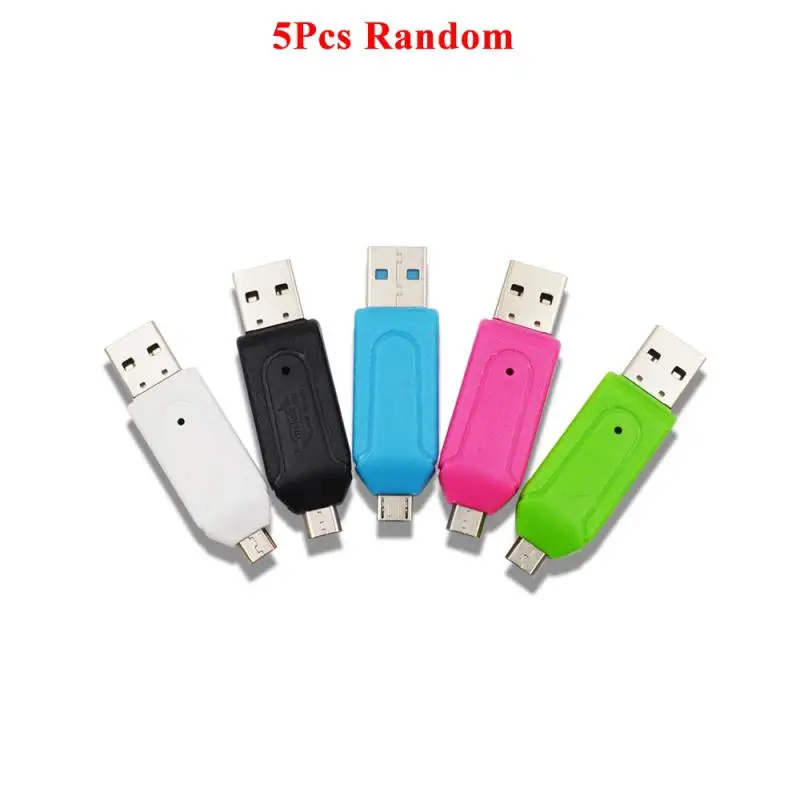 

2 In1 SD/TF Card Reader For Type C USB Male OTG Adapter Extra Memory Store Adapter For Samsung HuaWei Xiaomi Laptop Accessories