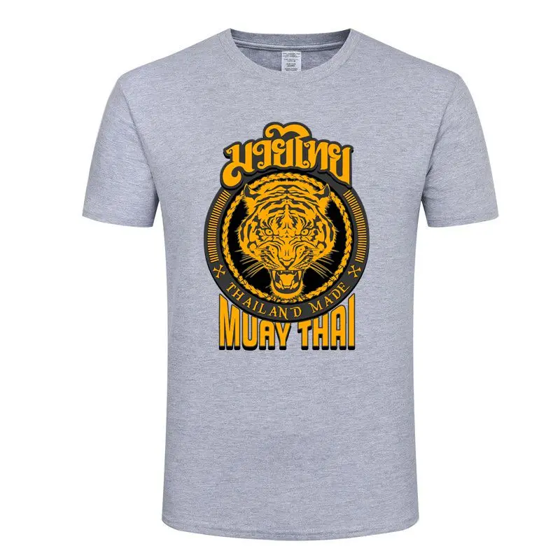 Футболка мужская с коротким рукавом изображением тайского тигра - купить по