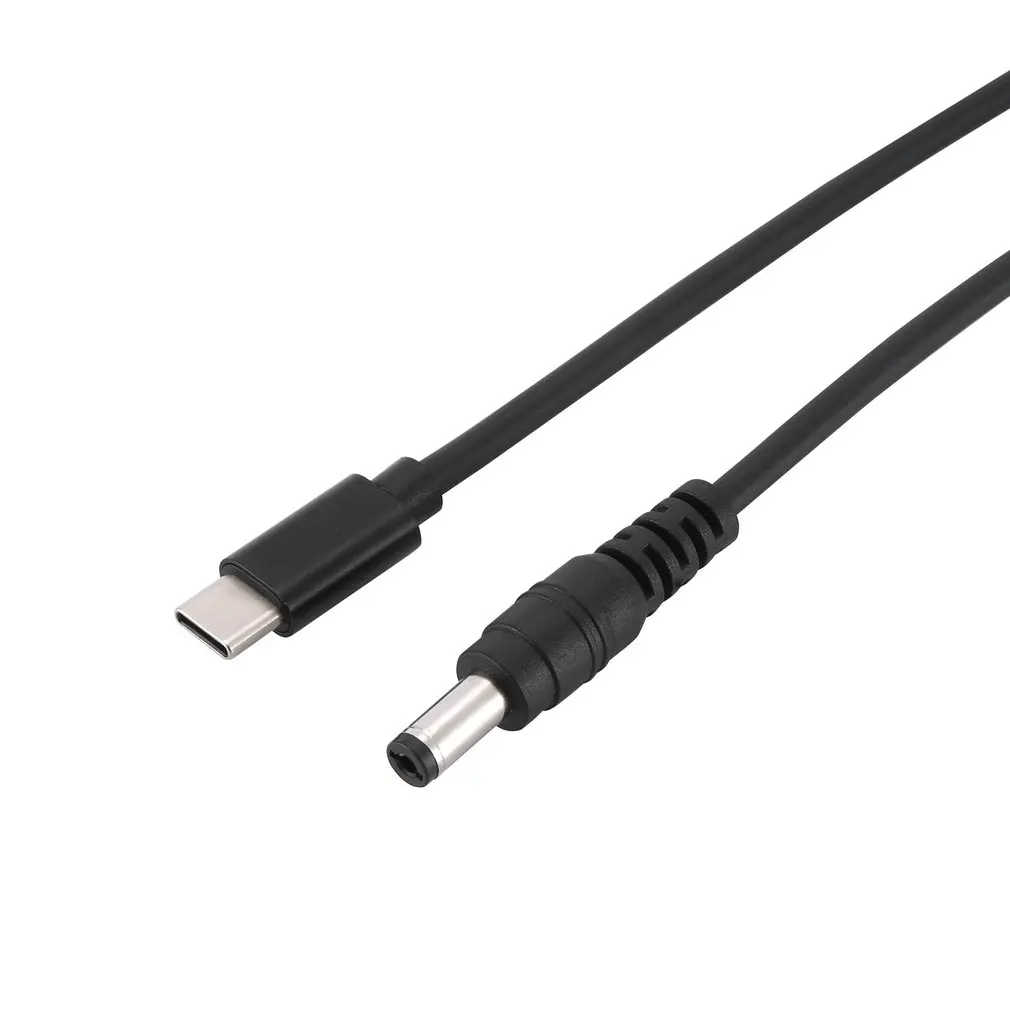 

PD USB Type C к преобразователю постоянного тока, Универсальный зарядный кабель для ноутбука, шнур, адаптер питания, кабель блока питания