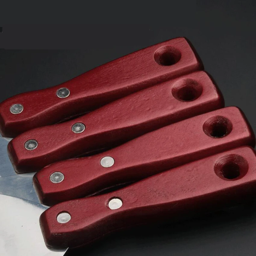 Утолщенный нож из нержавеющей стали для шпатлевки инструмент украшения ручка