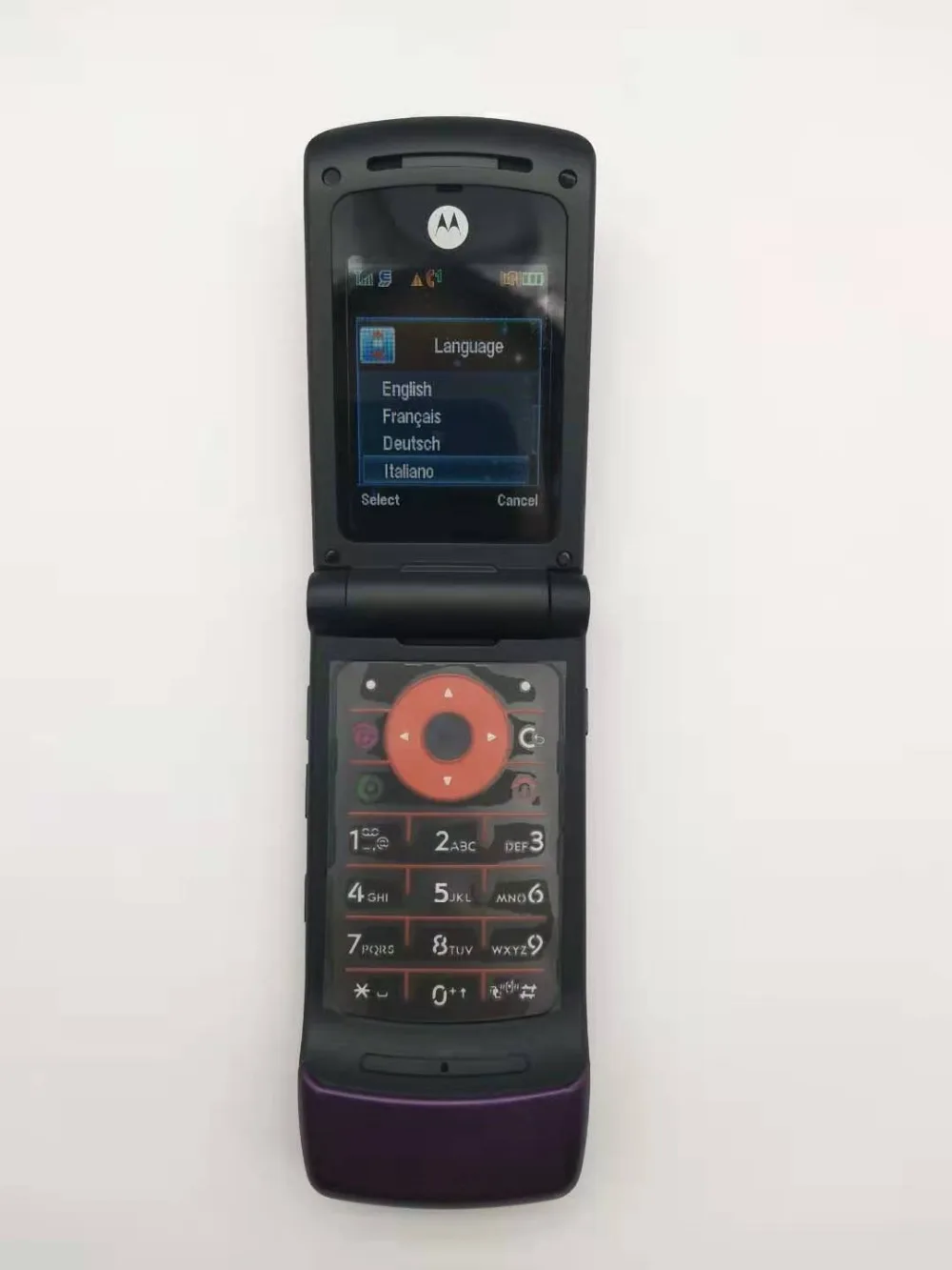 W510 разблокированный GSM Quad Band флип Motorola W510 разблокированный 1," 1.3MP флип сотовый телефон
