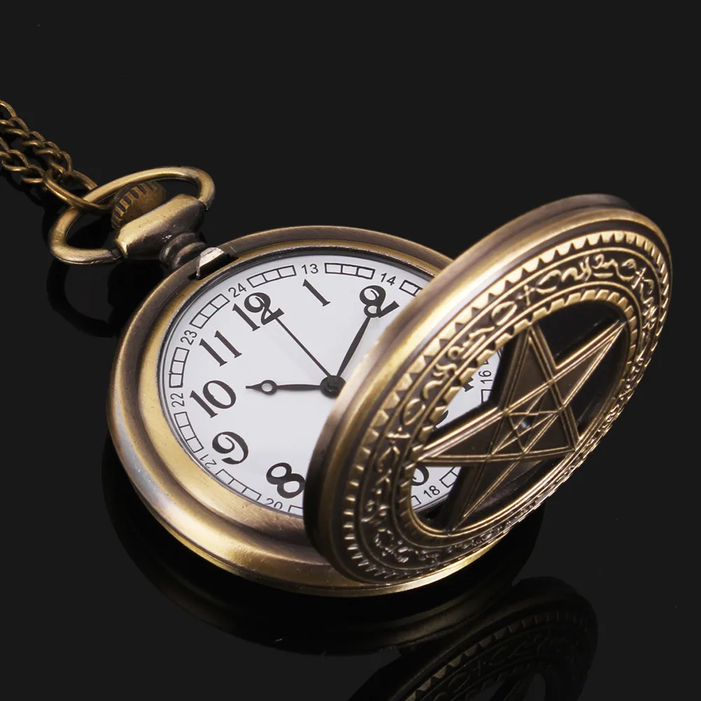 Кварцевые карманные часы в стиле ретро мужские Модные Часы на цепочке унисекс