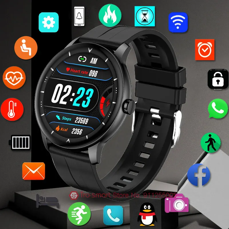 

Smart Watch Men Dial Call Smartwatch Women Heart Rate Monitor Fitness Tracker Bracelet For Android iOS Smart Clock Smart-Watch