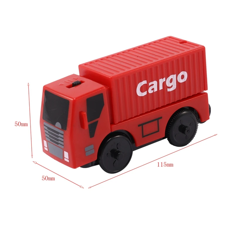 

Electric Express Truck Electric Truck Compatible Wooden Rails Children's Toys