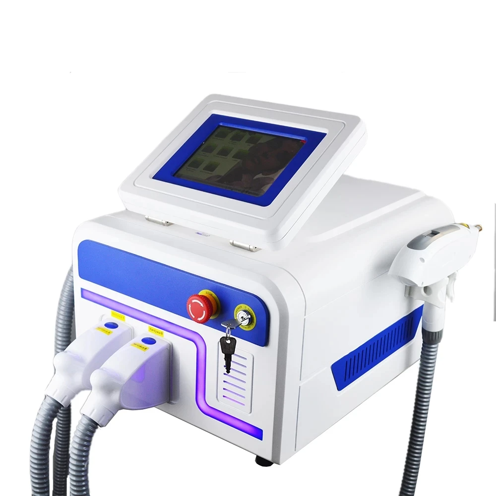 

professional ipl nd yag laserremove tattoo machine 2500W power shr hair removal laser device