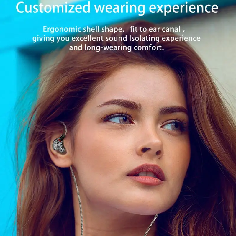 BGVP DM7 6BA мониторы HiFi наушники Hi Res Knowles драйверы Sonion Настройка IEM Fever Музыкальная
