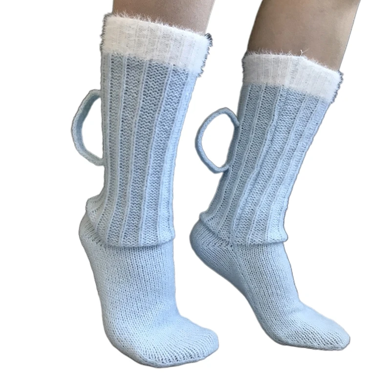 

1 Pair Funny Cute Style Socks Beer Shape Color Contrast Cotton Sock for Men Women Birthday Holiday Gifts