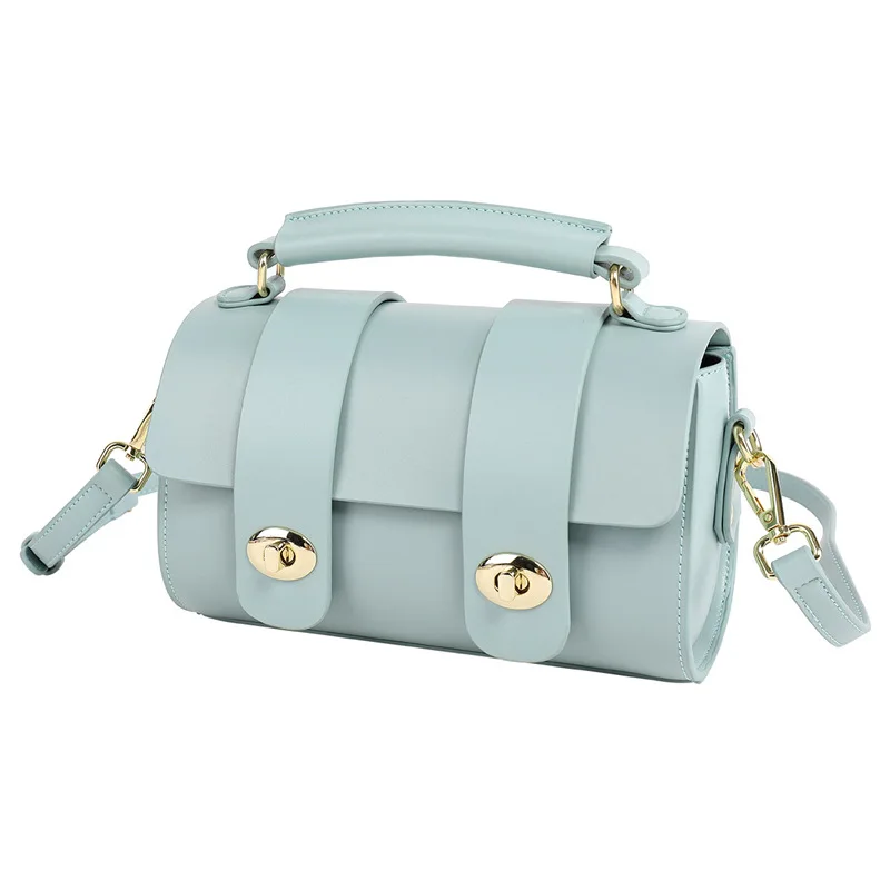 

2020 new Bag women female bag fashion messenger Boston bag retro one-shoulder portable pillow bag make up bags satchels