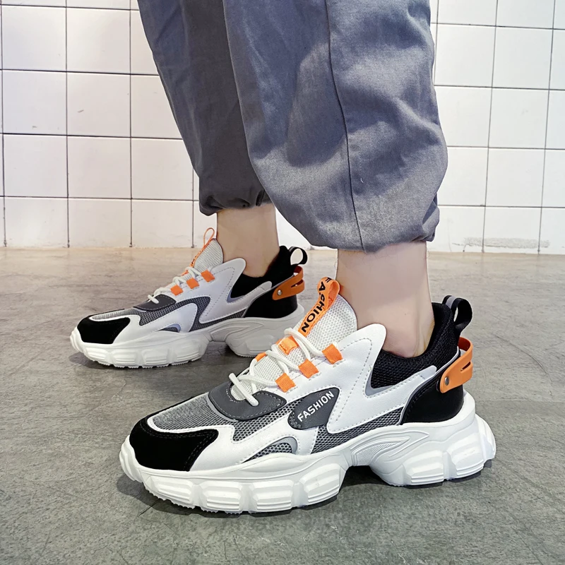 

Krasovki Men Shoes Brand Men's Casual Shoes Man Sneakers Zapatillas Deportivas Hombre High-top Breathable Outdoor Sport Footwear