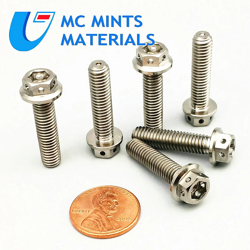 2/6 шт. титановые винты для мотоцикла | Обустройство дома