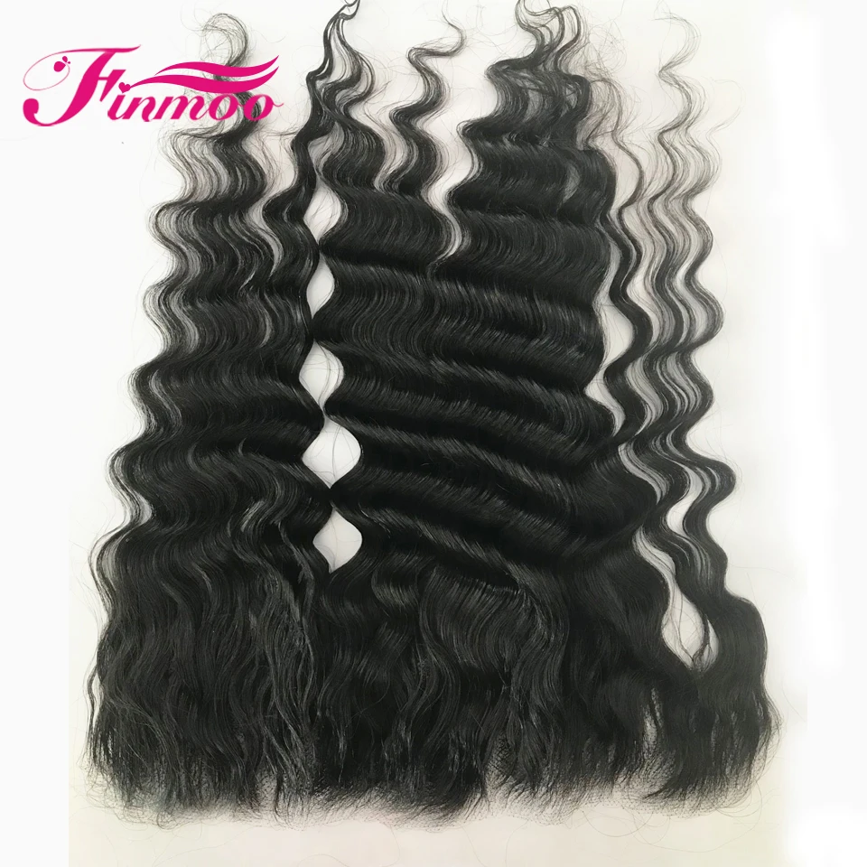 Глубокая волна невидимый HD прозрачный фронтальный шнурок бразильские волосы remy