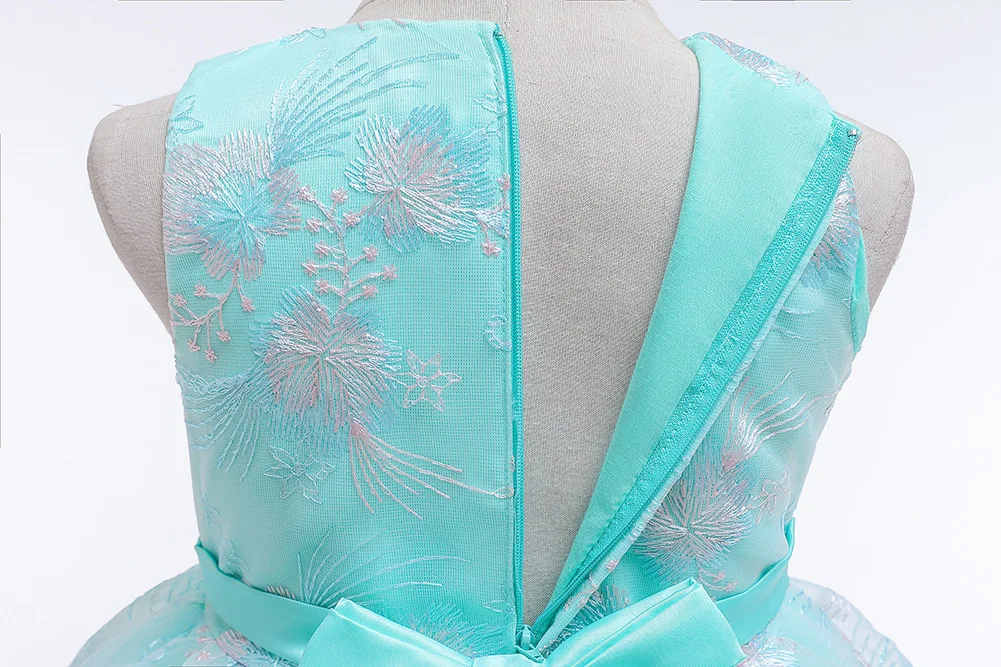 Осеннее платье для маленьких девочек нарядное принцессы на день рождения и