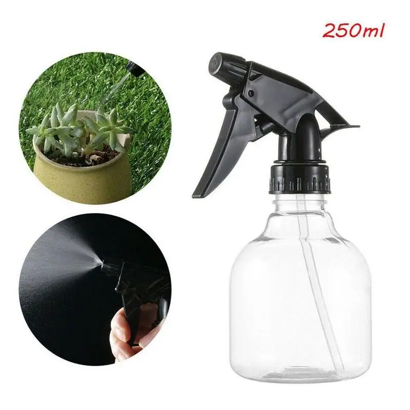 

250ml New Plastic Spray Bottle Water Mist Sprayer Style And Can Watering Salon Equipment Tools Haircut Barber Plants Garden A8M1