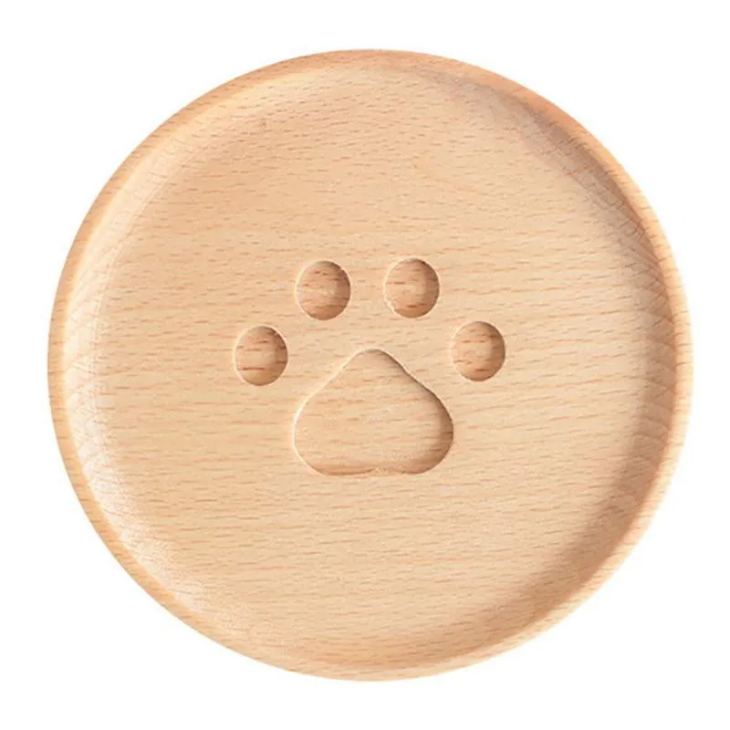 

Wooden Coaster Household Solid Wood Insulation Mats Anti-Hot Table Decorations Pad Non-slip table mat