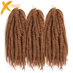 Плетеные волосы, 18 дюймов, из синтетических волос, X-TRESS