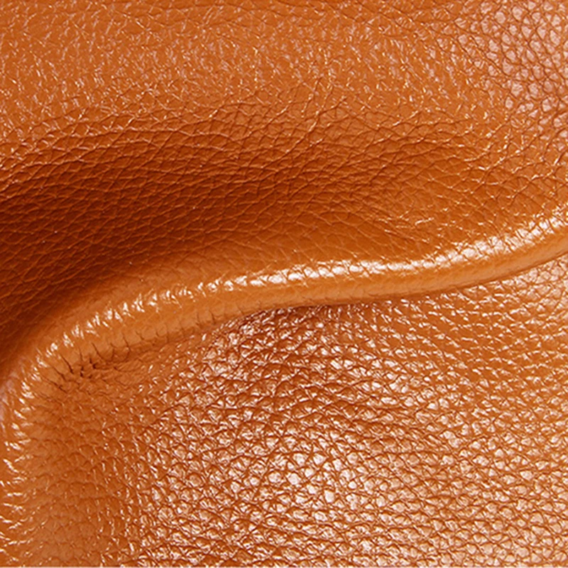 

Women's Handbag Genuine Leather Messenger bags New Classic Brown Large Capacity Cow Leather Shoulder bag Female Tote 2020 New