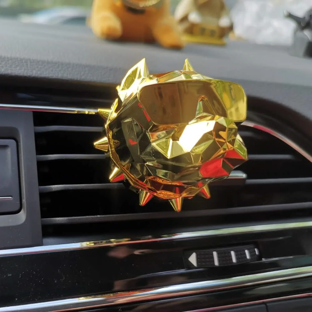 Магнитный освежитель воздуха для автомобиля с изображением бульдога |