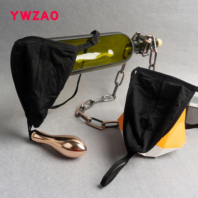 Мужские трусы YWZAO нижнее белье стринги анальные шарики эротический секс-шоп