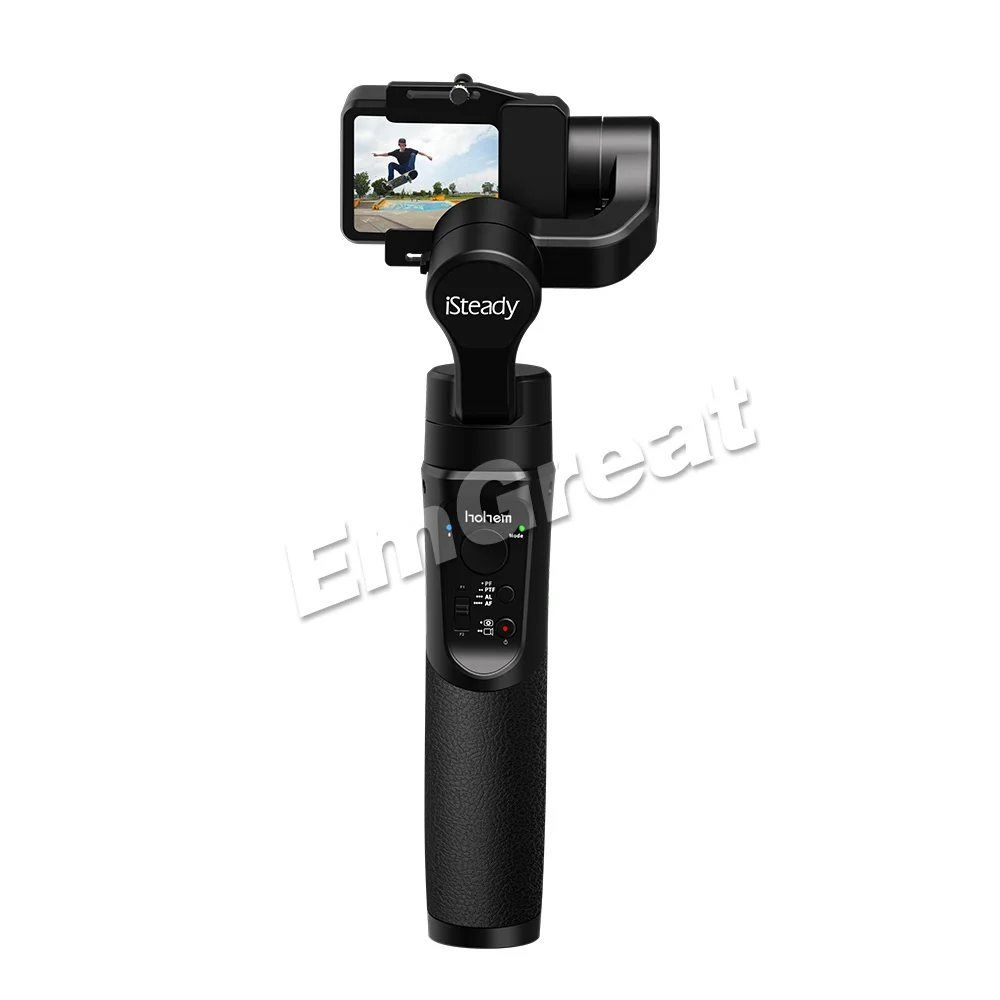 Hohem iSteady Pro 2/Pro брызг 3-осевой ручной однажды для DJI Osmo Экшн камера Gopro Hero 7/6/5/4/3 SJCAM YI экшн-камер