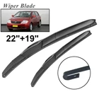 Щетки стеклоочистителя передние для Toyota Corolla Hatchback 2001-2007, 22 + 19 дюймов
