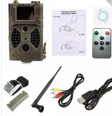 Камера HC300M для охоты GSM 12MP 1080P фотоловушка с ночным видением дикой природы