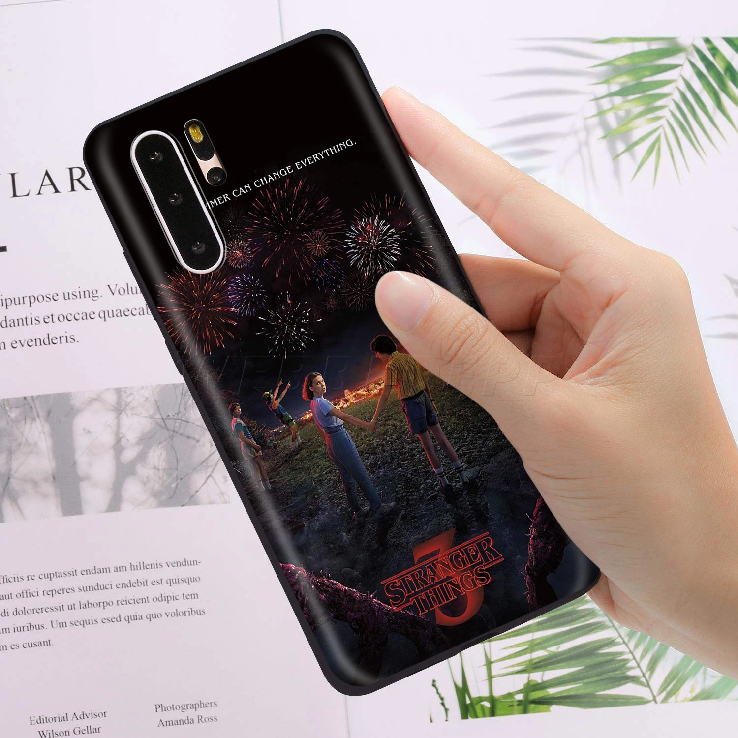 Webbedepp странные вещи чехол для Huawei P8 P9 P10 P20 P30 Lite Pro P Smart Z Mini