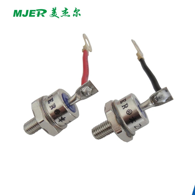 Диод ZX40A с проводом-гвоздиком версия черная (обратная полярность красный