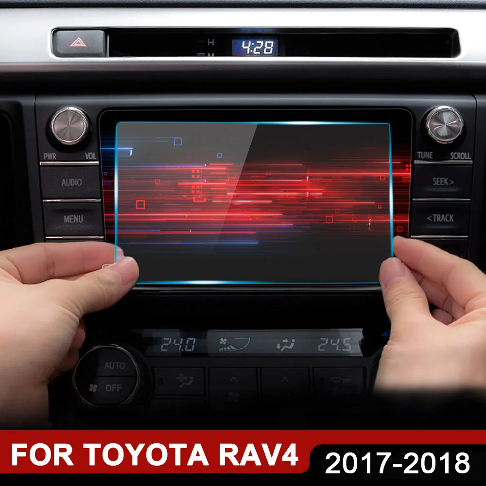 Аксессуары для Toyota RAV4 RAV 4 2018 2017 Автомобильный GPS навигатор закаленное стекло