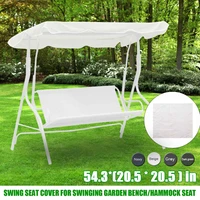 seater waterproof swing cover chair bench replacement patio garden outdoor swing case chair cushion backrest dust cover