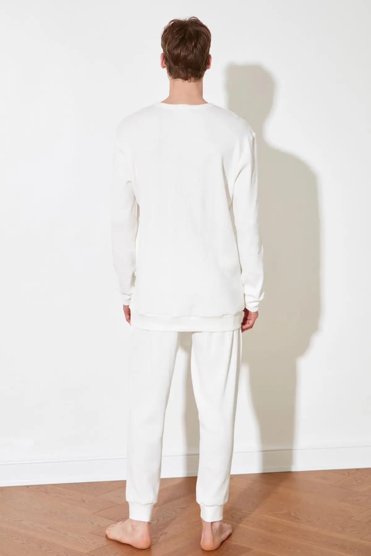 

Trendyol Waffle Knit Pajamas set THMSS21PT0311