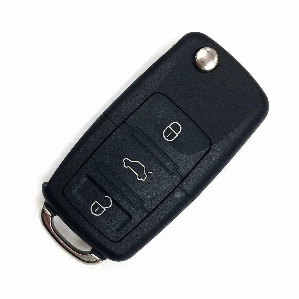 HKCYSEA 3 кнопки дистанционного ключа для VW B5 Стиль Английская Литература Xhorse VVDI ключ