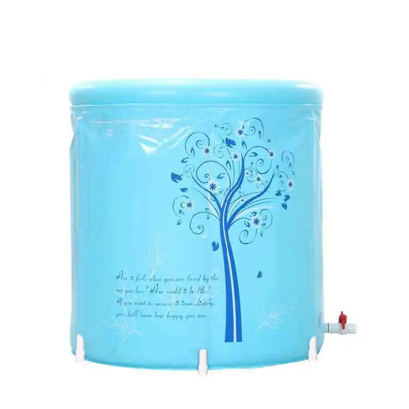 Надувная ванна для взрослых Складная Ванна домашнее ведро ванной