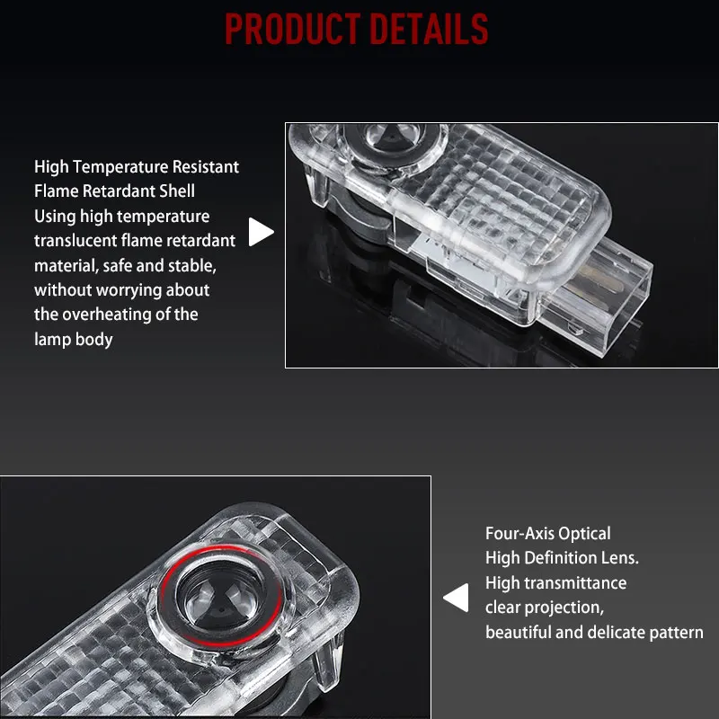 3D светодиодный двери автомобиля Добро пожаловать свет проектора &quotсделай сам&quot