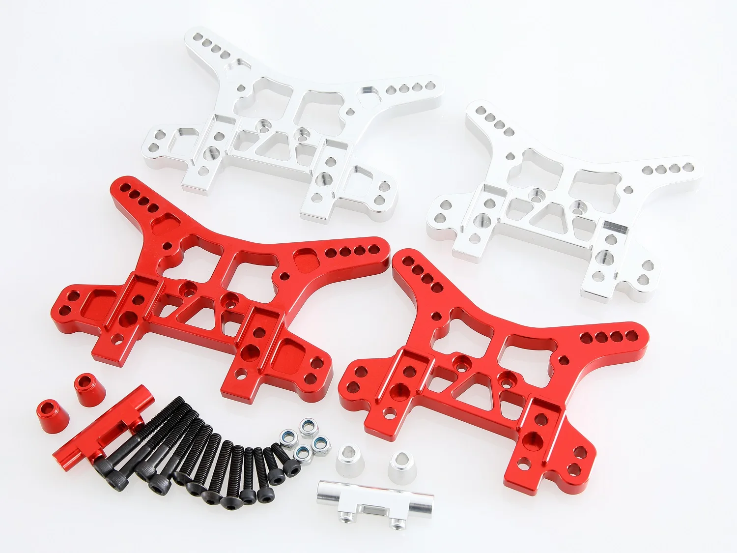 Gtb racing cnc aluminium vorne/hinten schock turm für rc 1,0 waage auto losi wüsten buggy xl dbxl v2.1 DBXL-E v2.5mtxl – Detail 2