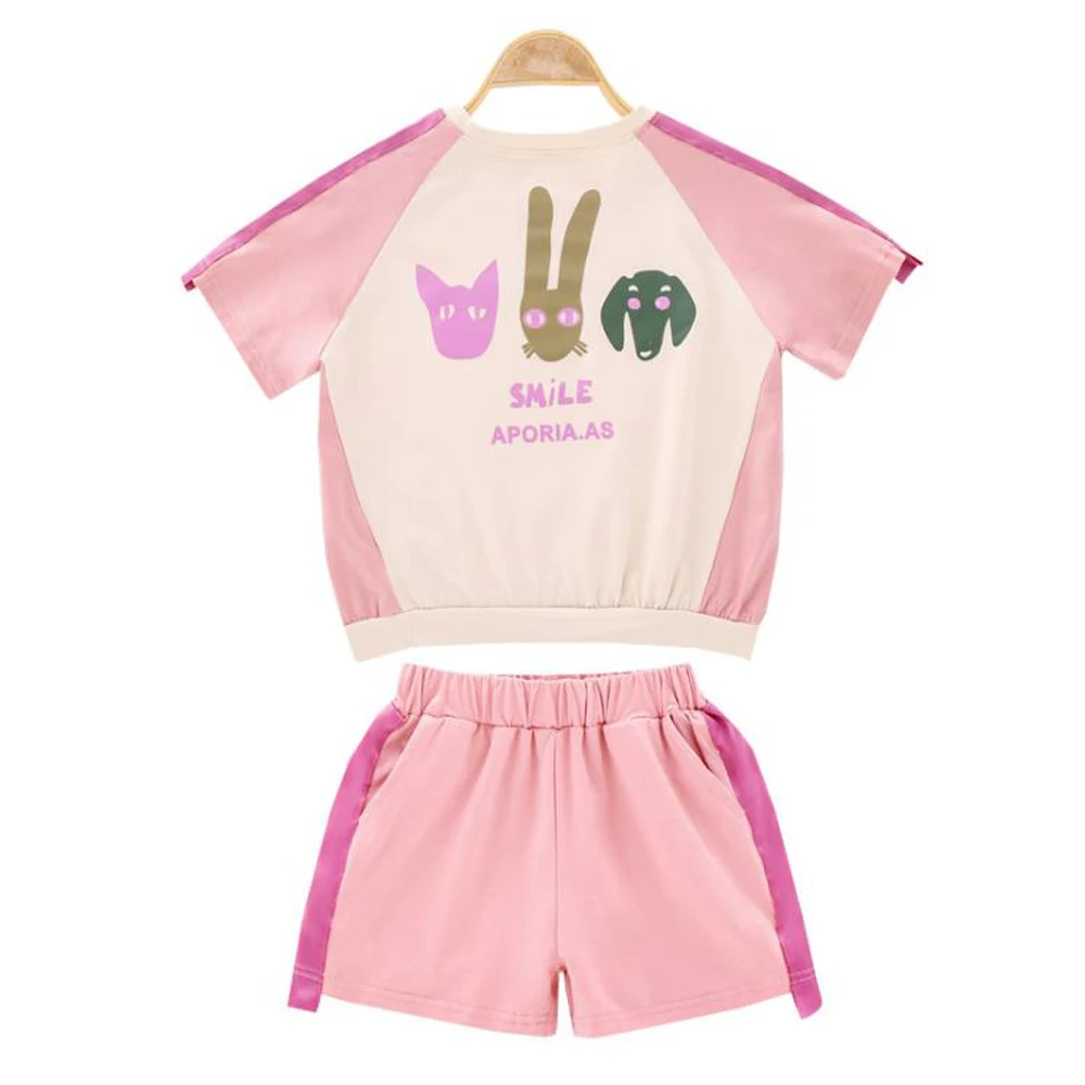 Летняя куртка с коротким рукавом для девочек 3 12 лет|Комплекты одежды девочек| |