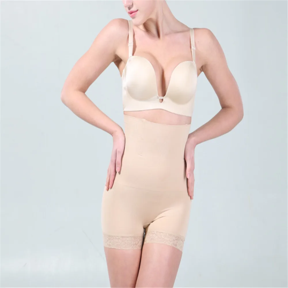 Управление брюки Для женщин Высокая Талия Body Shaper трусы Бесшовные корректирующий