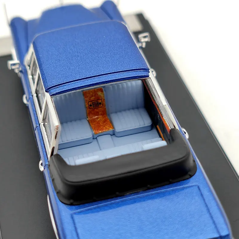 DCM 1:64 для 1966 M ~ ceders-B nz 600 Pullman Convertible Blue Limited Diecast модель |