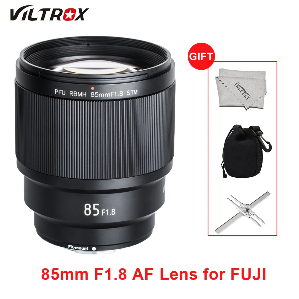 Объективы VILTROX 85 мм f/1 8 с полной оправой AF фиксированным фокусом объектив