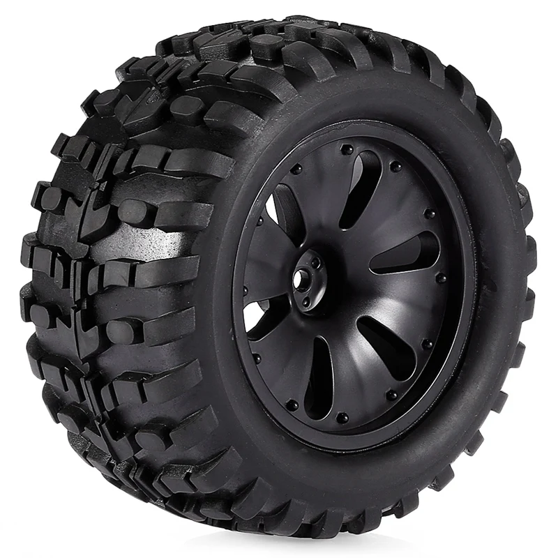 2 шт. 1/10 колеса грузовика с шинами для HSP Wltoys ZD Racing HPI Redcat LRP грузовик RC