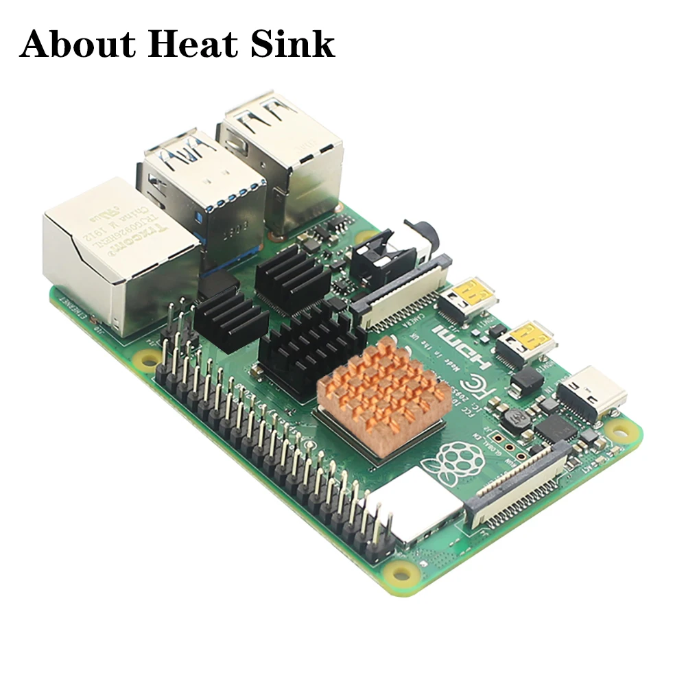 Raspberry Pi 4 акриловый чехол 9 слоев корпус с охлаждающим вентилятором Алюминий