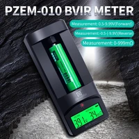new lcd chargeable portable voltmeter battery internal resistance soc meter for 18650 lithium alkaline batteries